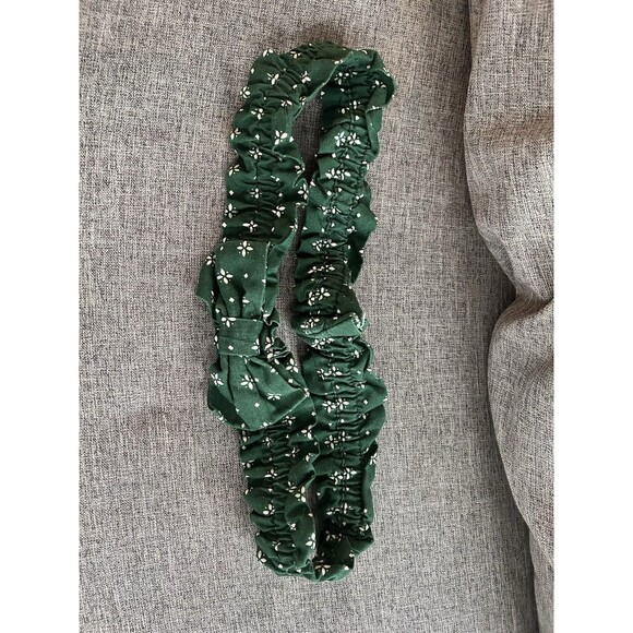 Longaberger Large Basket Garter Traditional Green With Bow - Picture 2 of 2